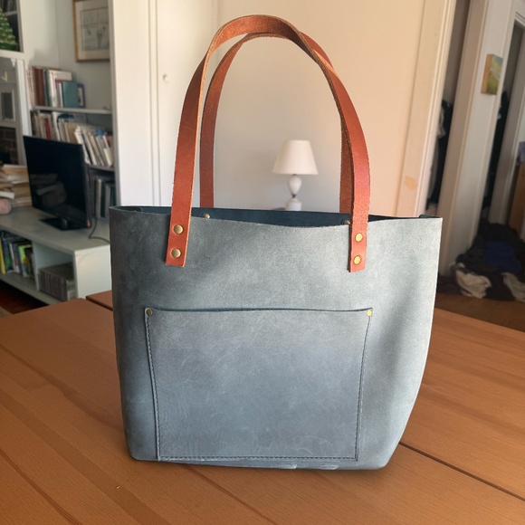 Portland Leather Handbags - Portland Leather Goods Large Classic Storm Tote